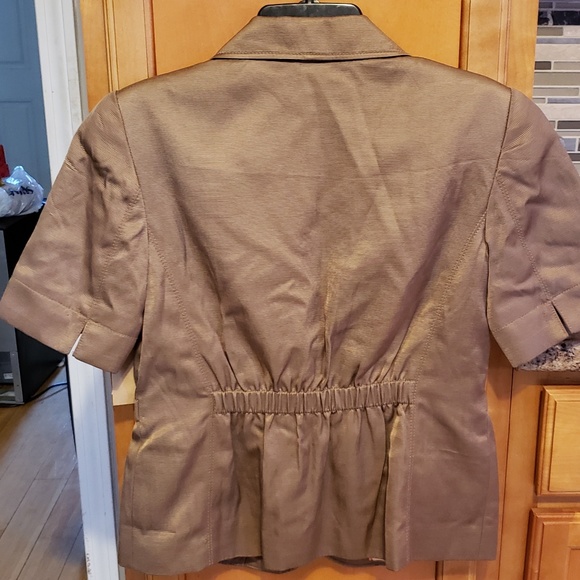 Coldwater Creek Short Sleeved Lined Blazer - Picture 3 of 6